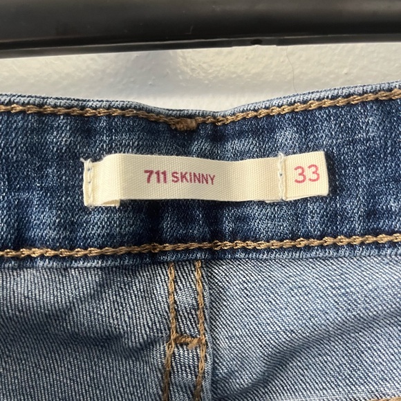 Levi's Women's Skinny Jeans - Blue - Picture 3 of 8